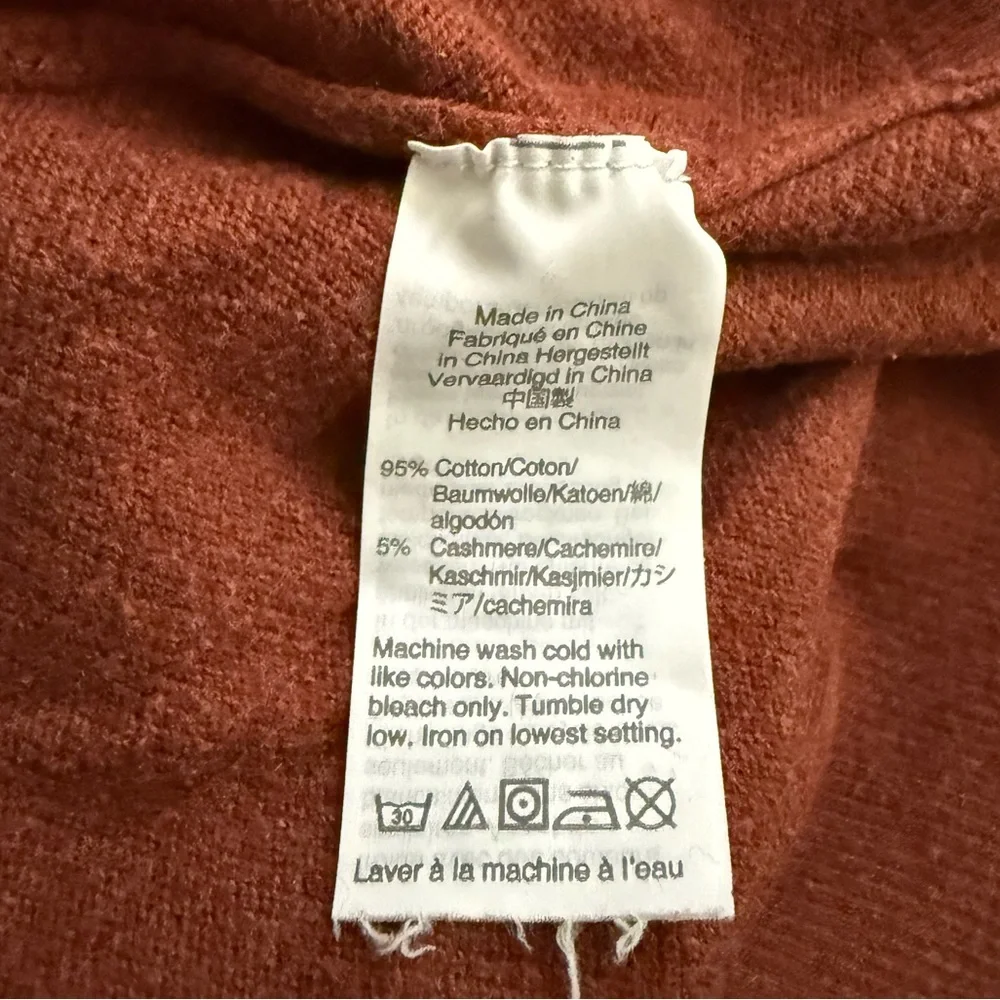 J.Crew Men’s Crewneck Sweater Cotton/Cashmere Size Medium